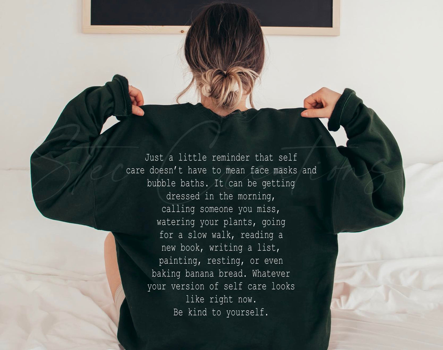 Self Care Reminder Sweater