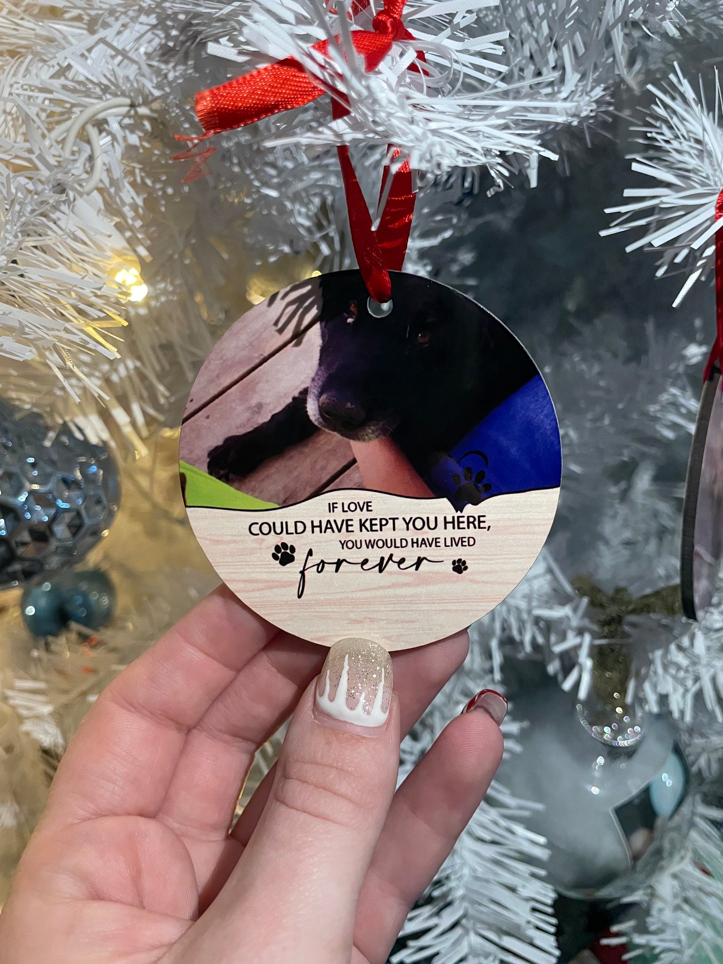 Custom Pet Memorial Ornament