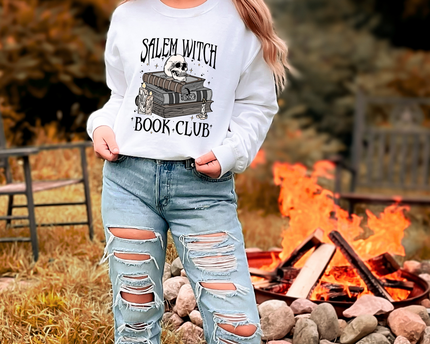 Salem Witches Book Club Sweatshirt