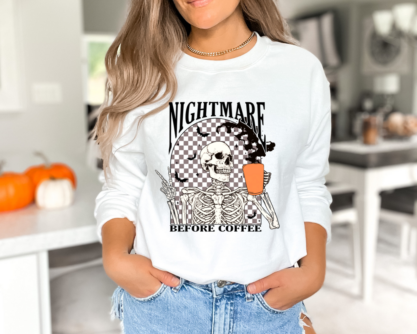 Nightmare Before Coffee Sweatshirt