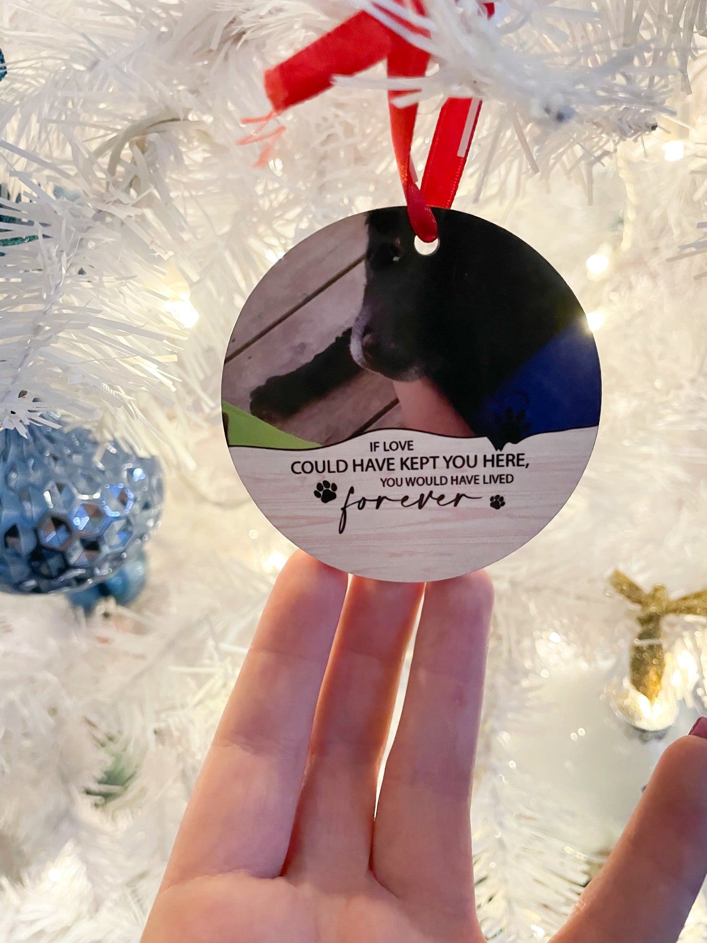 Custom Pet Memorial Ornament