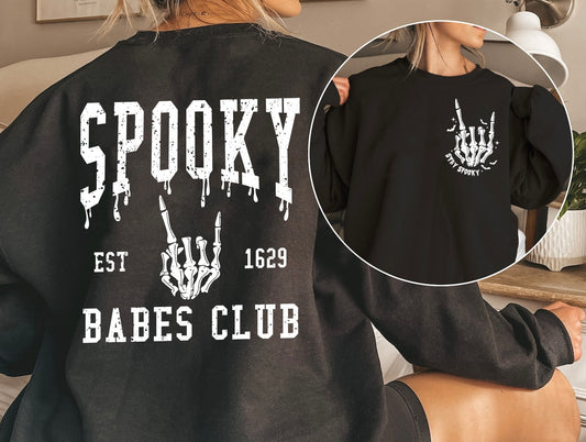 Spooky Babes Club Sweatshirt