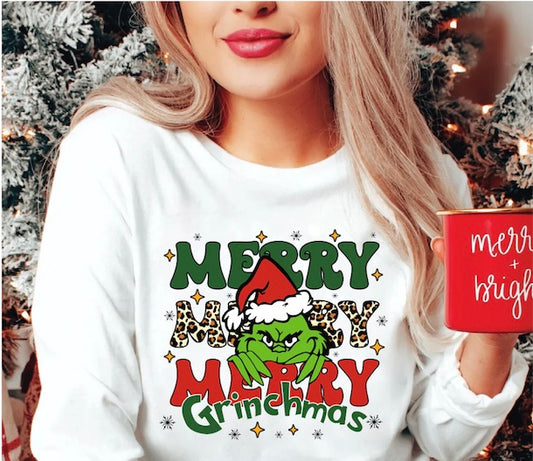 Merry Grinchmas Sweatshirt