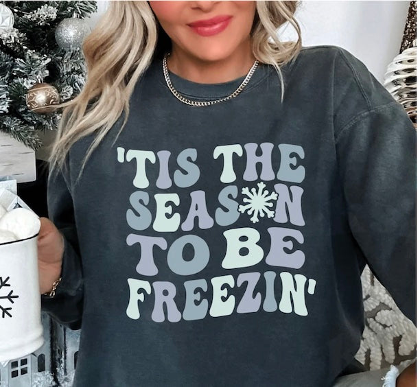 Tis' the Season to be Freezin' Sweatshirt