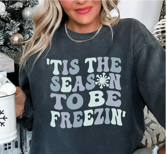 Tis' the Season to be Freezin' Sweatshirt