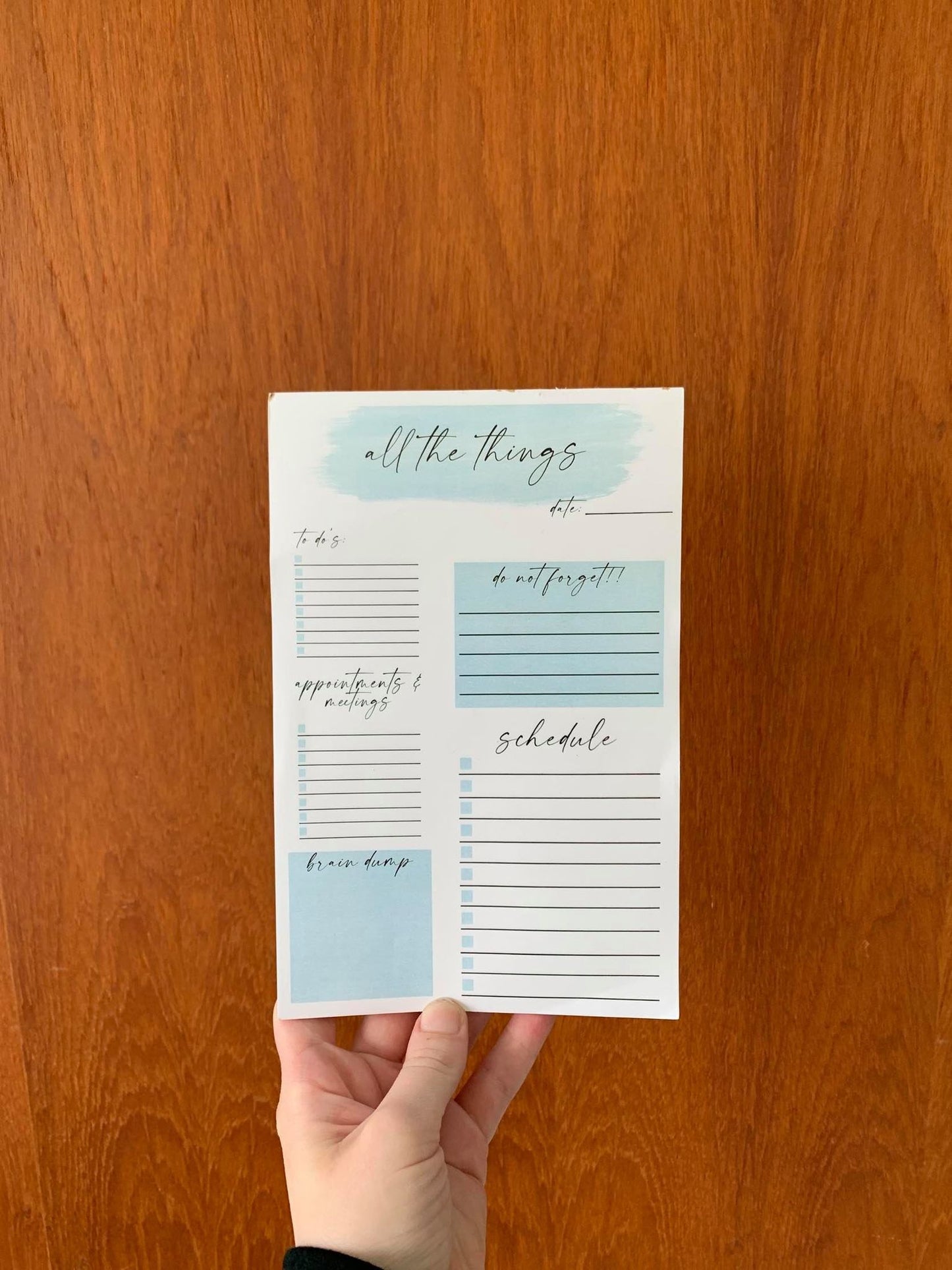 All the Things Notepad