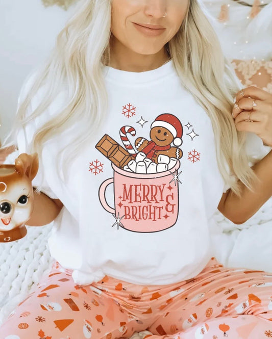 Gingerbread Merry & Bright Sweater