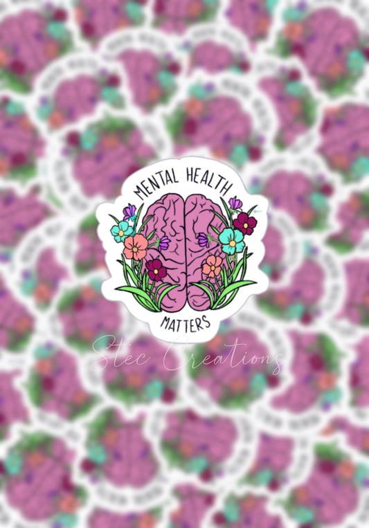 Mental Health Matters Sticker