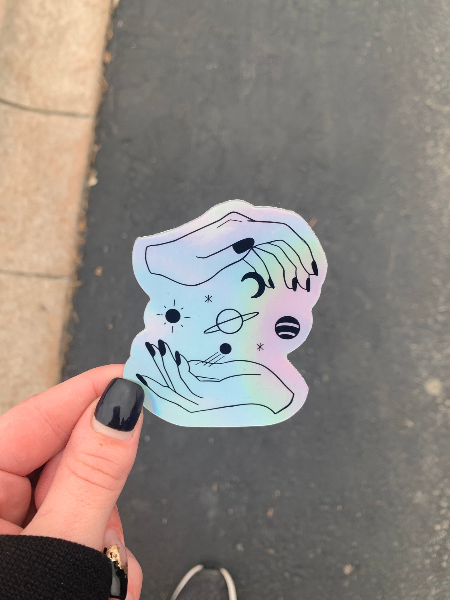 Holographic Universe Sticker