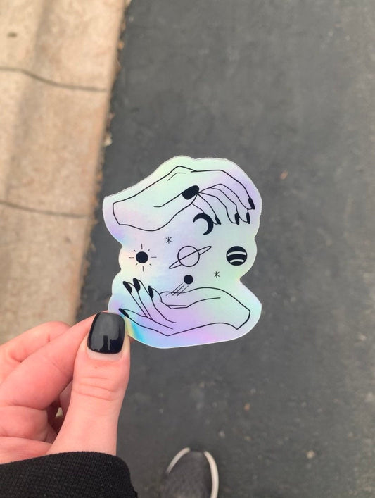 Holographic Universe Sticker