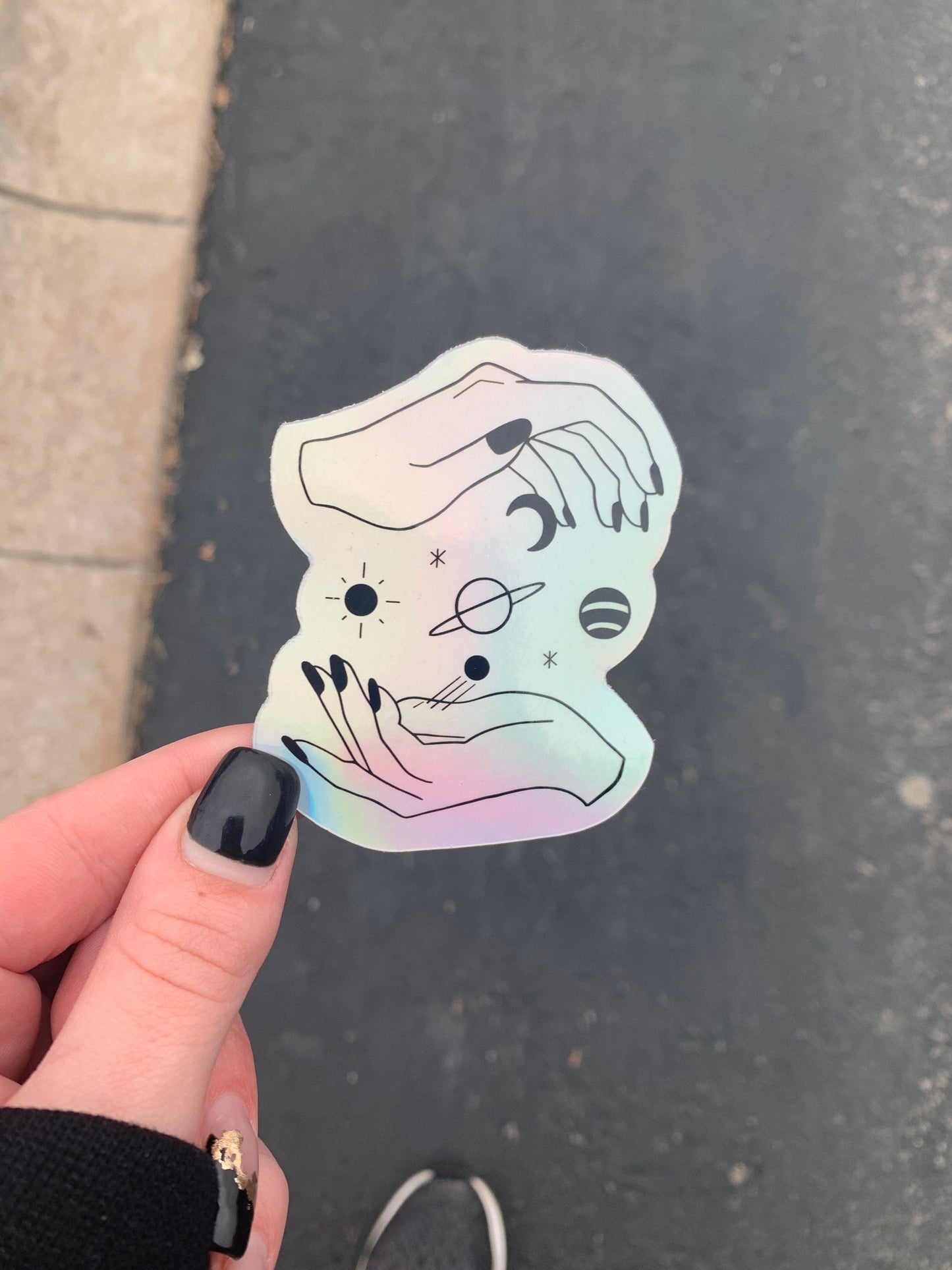 Holographic Universe Sticker