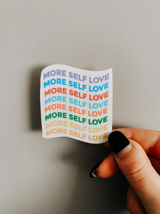 More Self Love Sticker