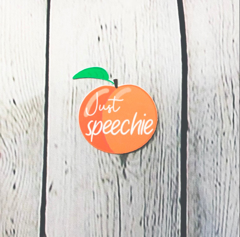 Just Speechie Sticker