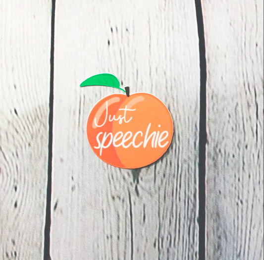 Just Speechie Sticker