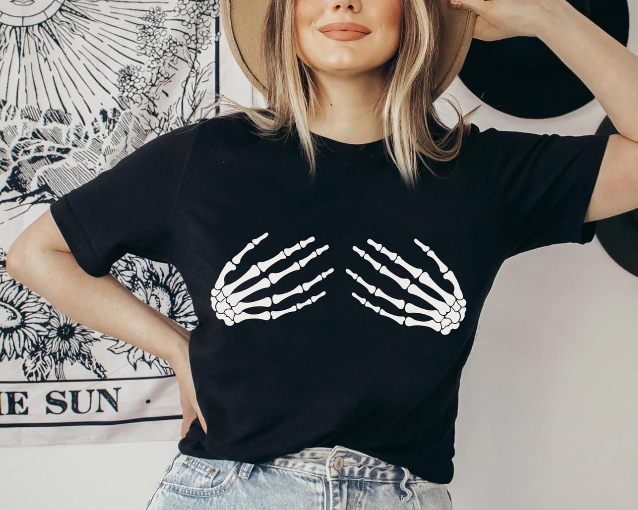 Skeleton Hands Design