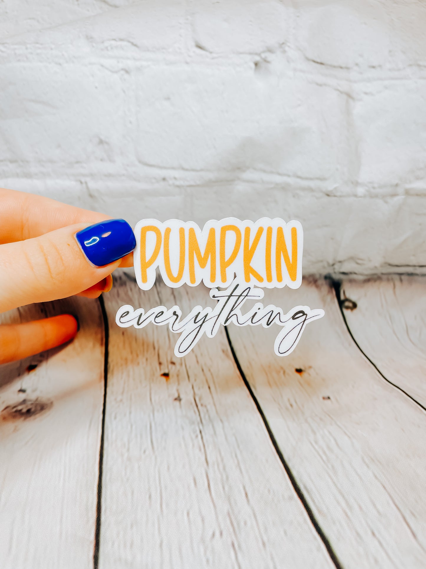 Pumpkin Everything Sticker