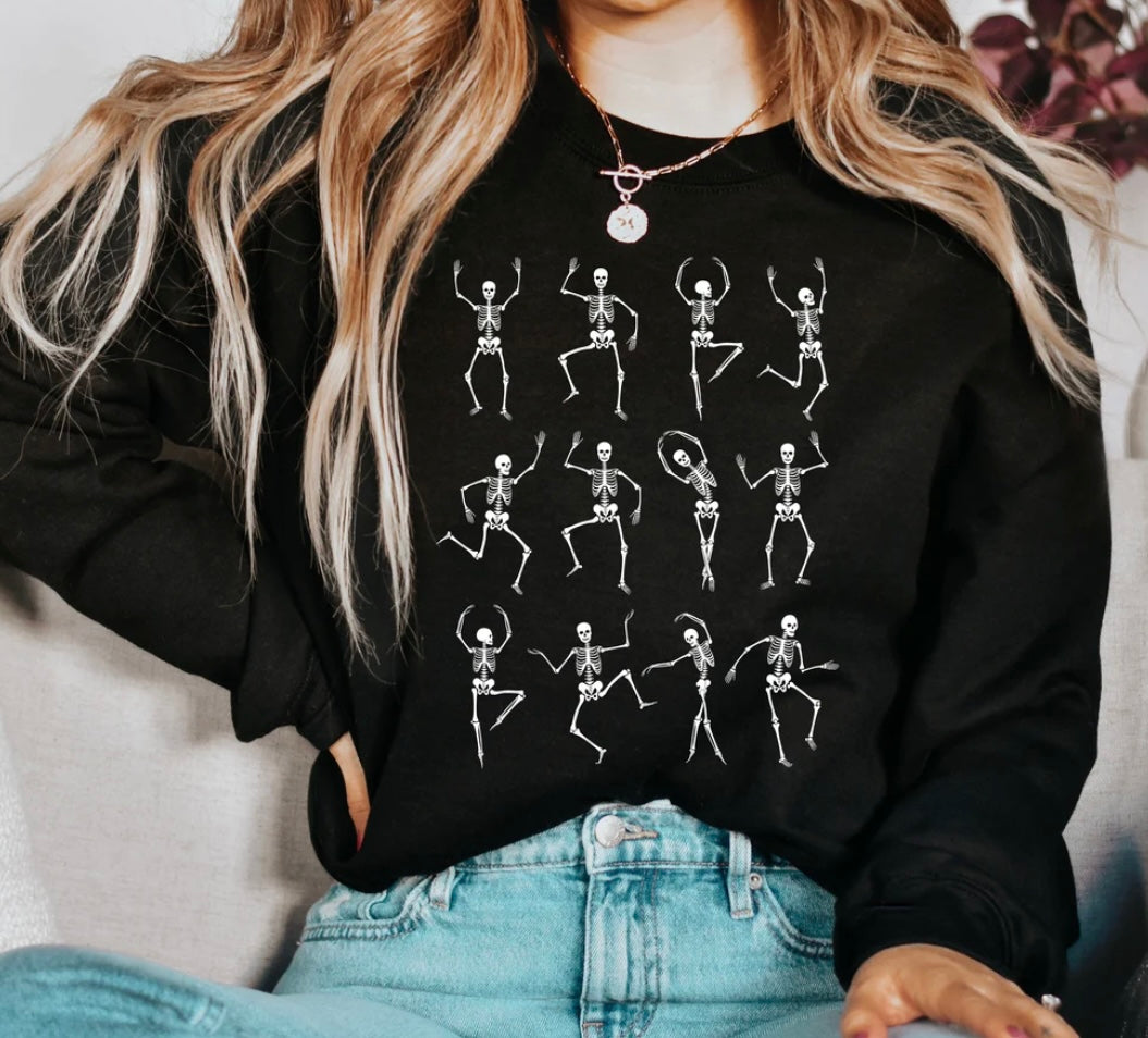 Posing Skellies Sweater