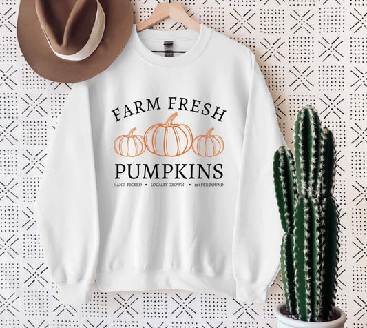 Farm Fresh Pumpkins Sweater